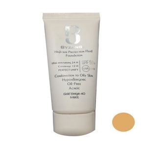 کرم ضد آفتاب رنگی بایزنس spf 50 مدل 40 مناسب پوست‌های مختلط و چرب حجم 30 میلی‌ لیتر